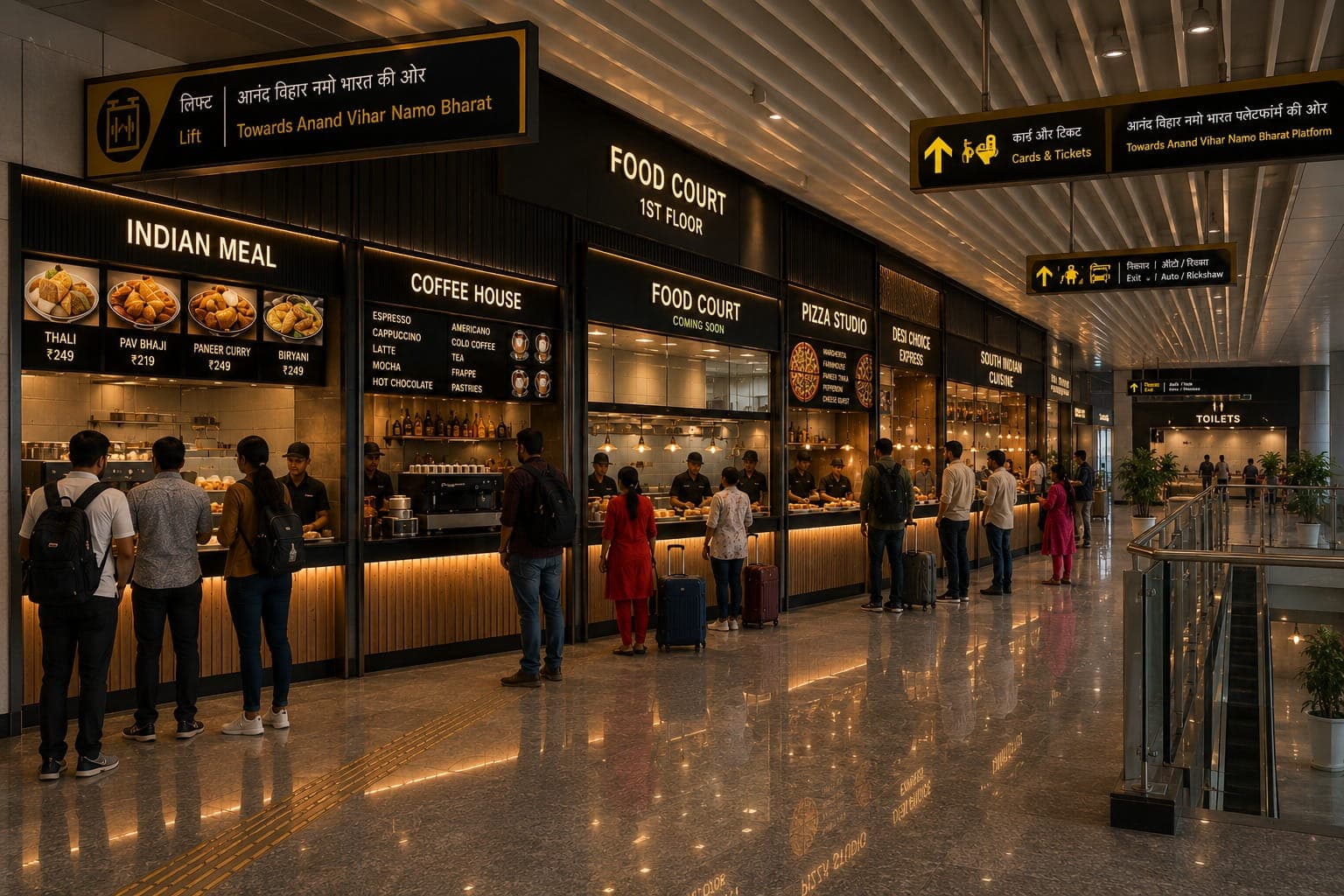 Commercial Space for Lease Near Anand Vihar Railway Station
